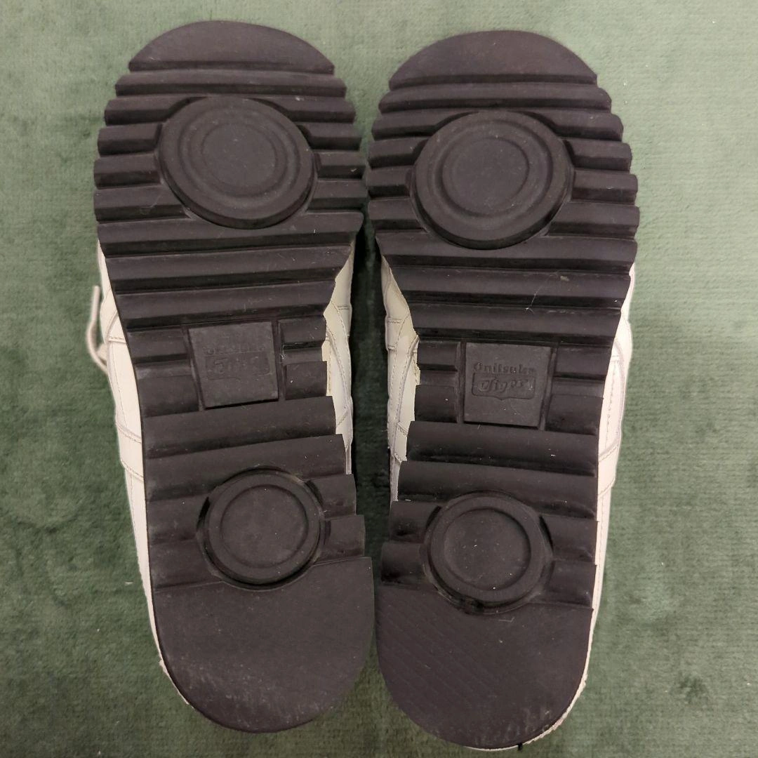 【美品】Onitsuka Tiger スニーカー 日本製 ホワイト 24.5cmの写真3枚目