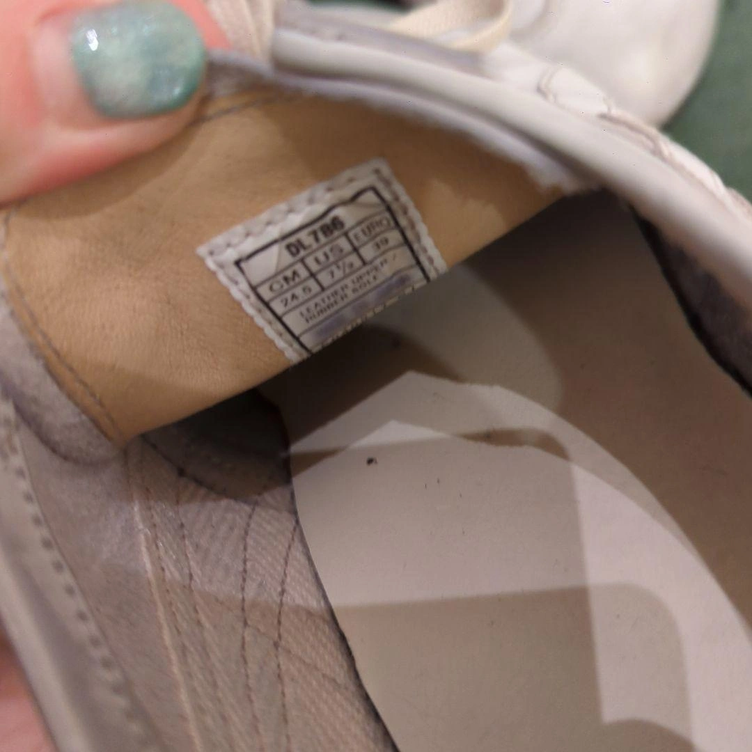 【美品】Onitsuka Tiger スニーカー 日本製 ホワイト 24.5cmの写真5枚目