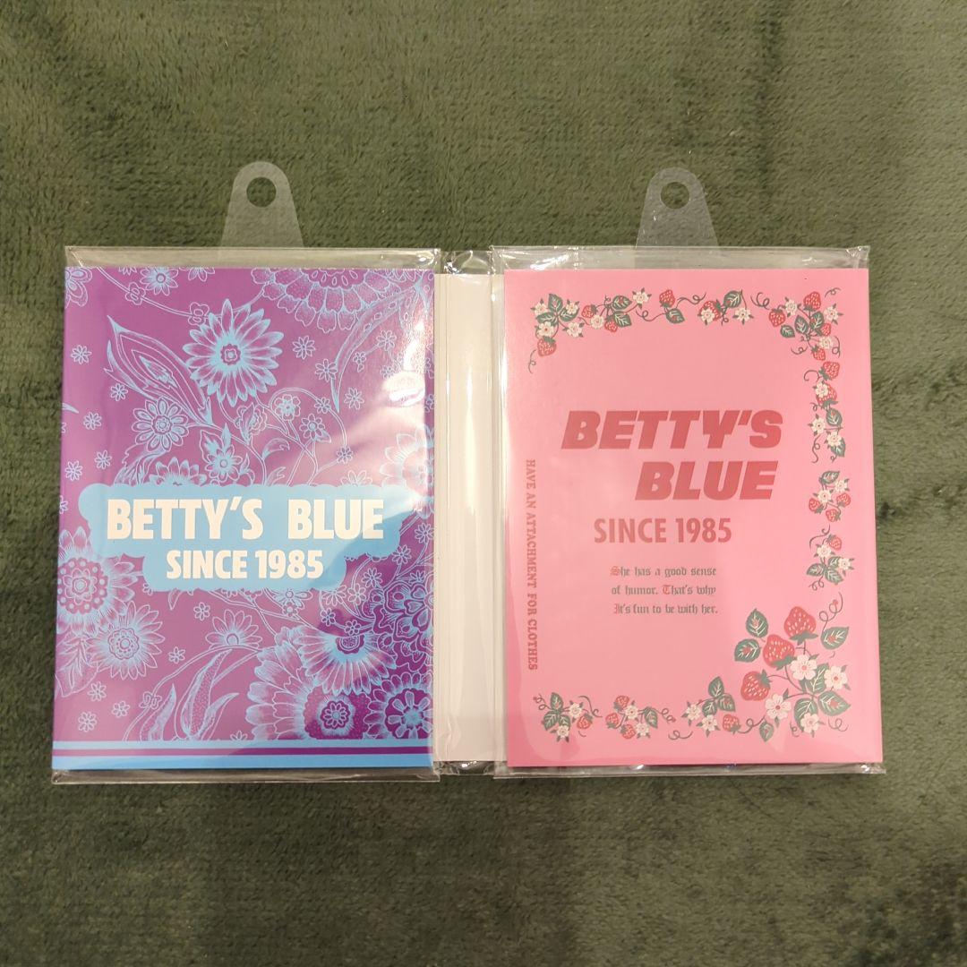 【新品】平成レトロ BETTY'S BLUE メモ帳 レターセット 2セットの写真4枚目