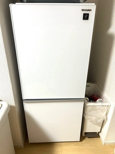 シャープノンフロン冷凍冷蔵庫 SJ-GD14F-W