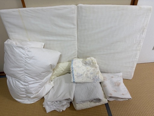 西川のベビー布団8点セット(羽毛)+防水シート3枚+綿毛布1枚の写真3枚目