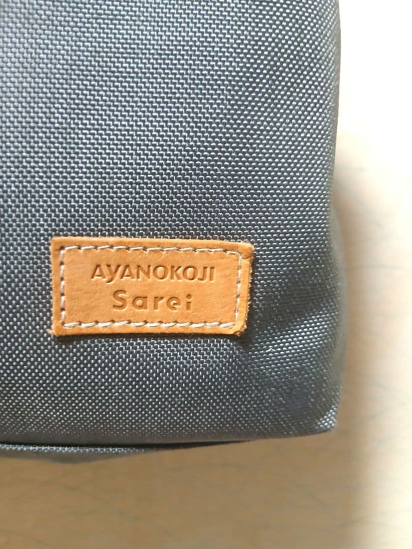 美品 AYANOKOJI Sarei がま口 ショルダーバッグ グレー 斜め掛けの写真6枚目