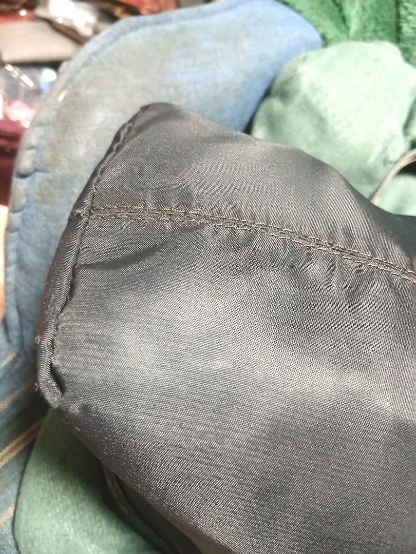 BALLY バリー ヴィンテージ ナイロン トートバッグ 黒 Bロゴ レディースの写真9枚目