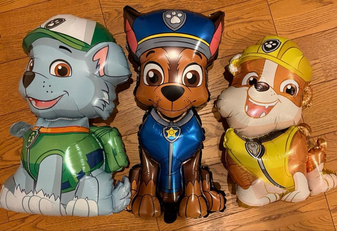 パウパトロール ハッピーバースデー ロッキー チェイス ラブルの写真2枚目