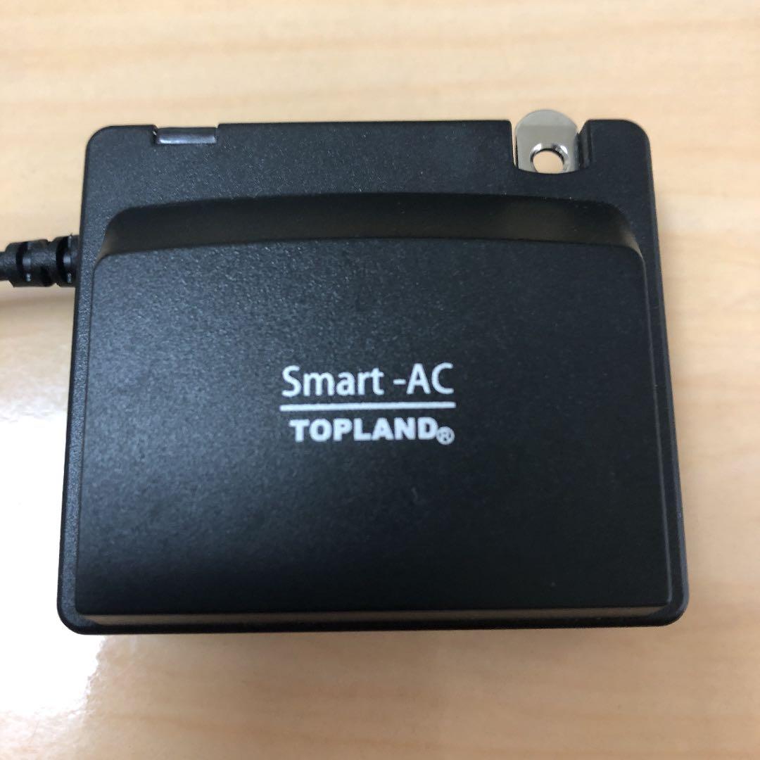 USB-AC充電器 スマホ・タブレット対応 TOPLAND 高速充電