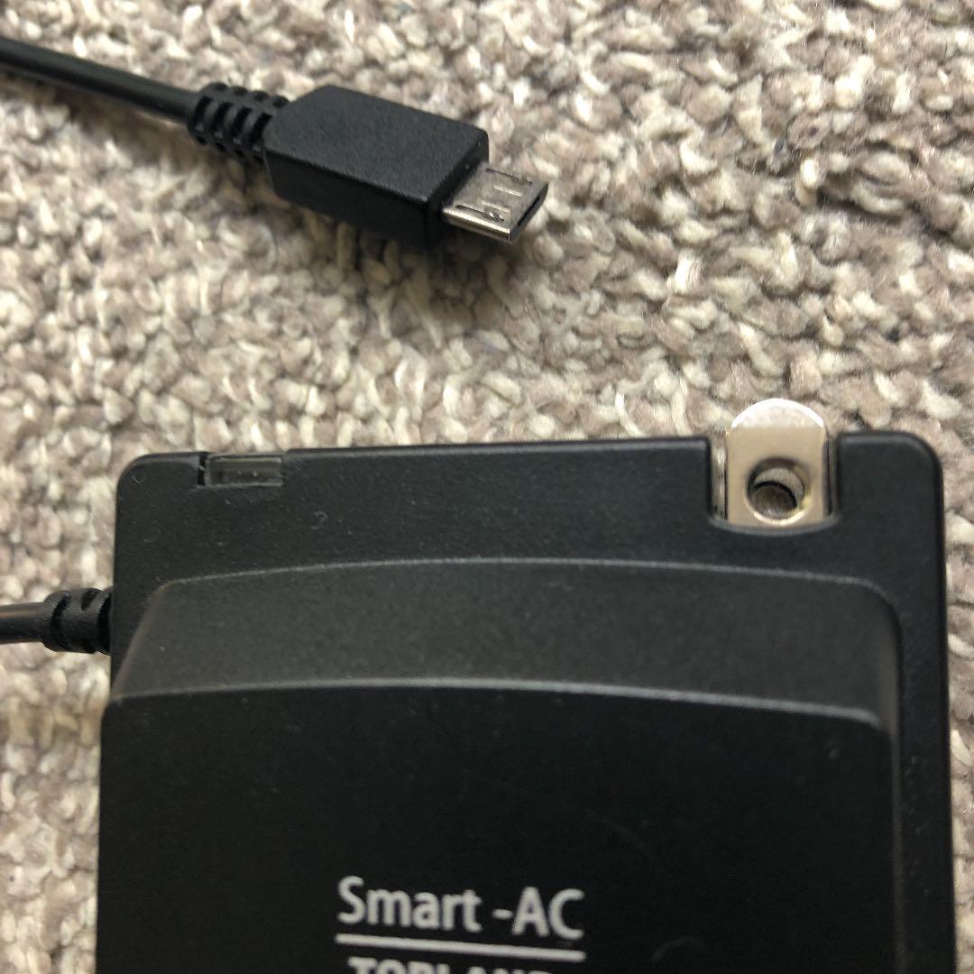 USB-AC充電器 スマホ・タブレット対応 TOPLAND 高速充電の写真3枚目