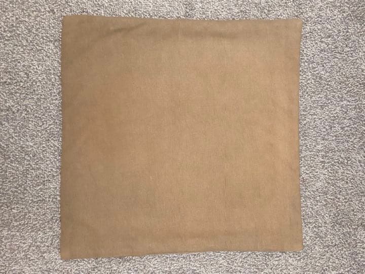 無印良品　クッションカバー