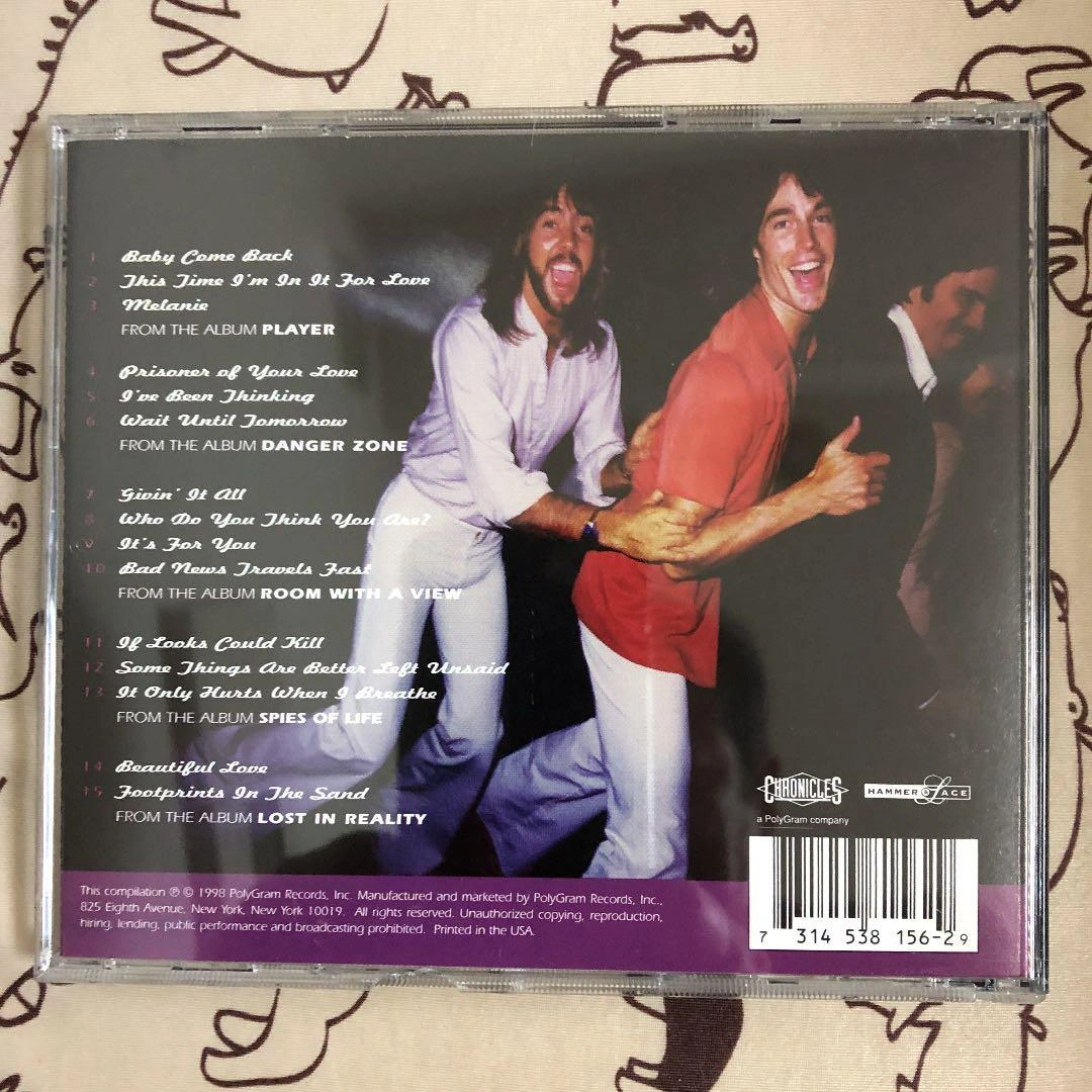 Baby Come Back: Best of Playerの写真2枚目