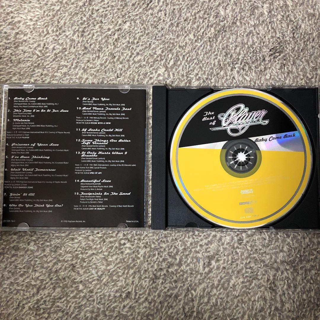 Baby Come Back: Best of Playerの写真3枚目