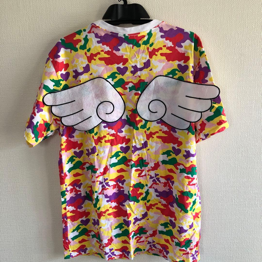 ももクロ　羽付き　Tシャツ　L