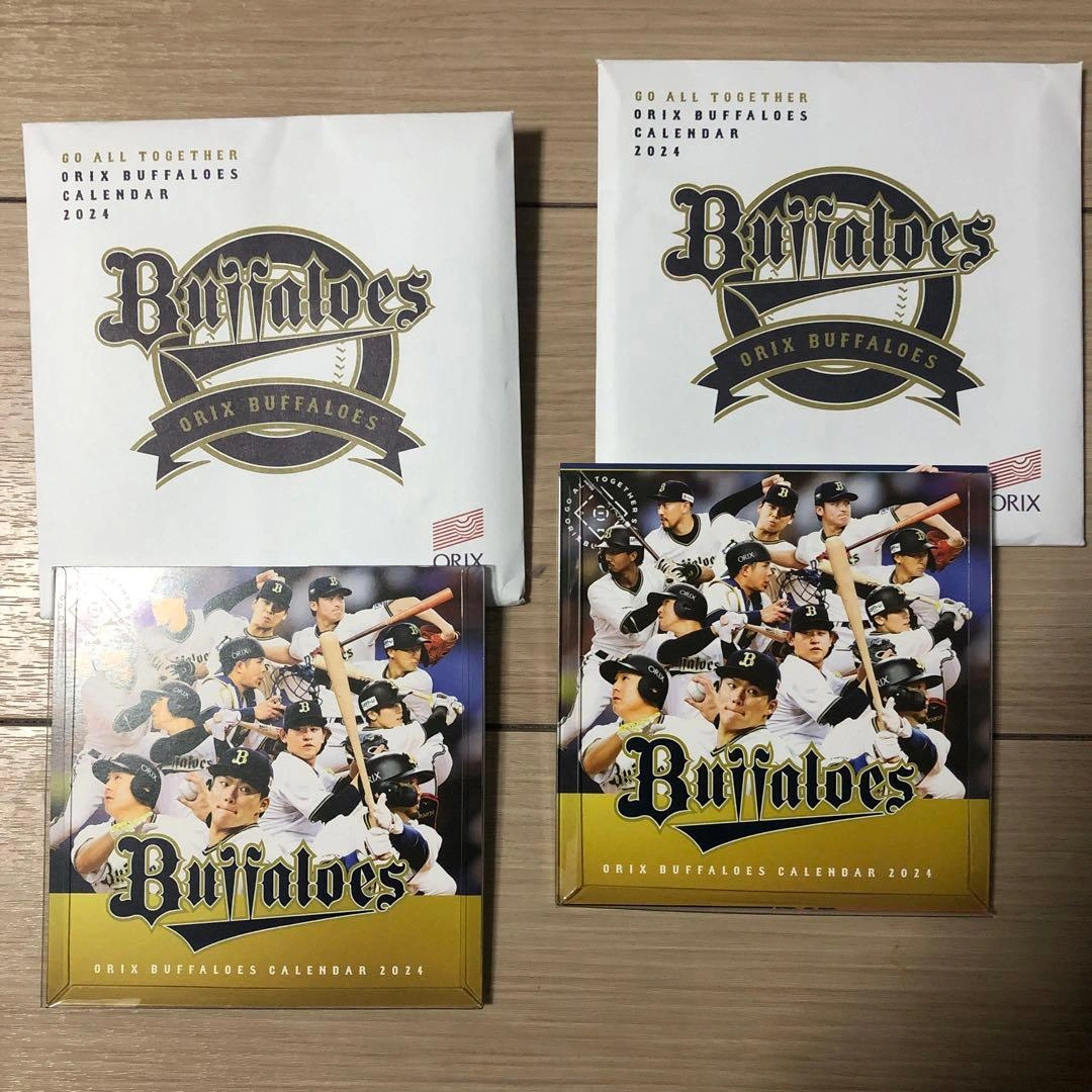 オリックス バッファローズ 2024 カレンダー 2部