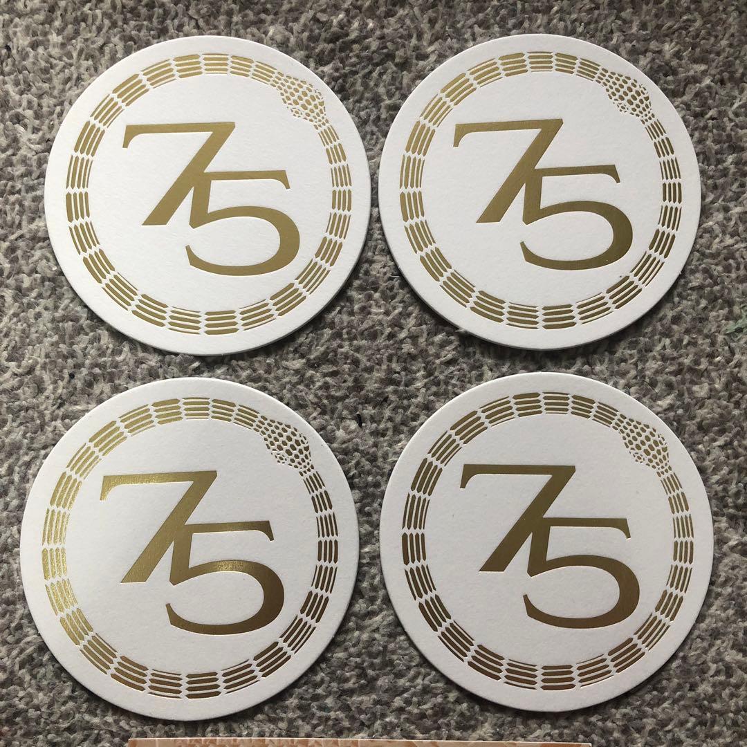 ブルガリ　75周年　コースターの写真2枚目