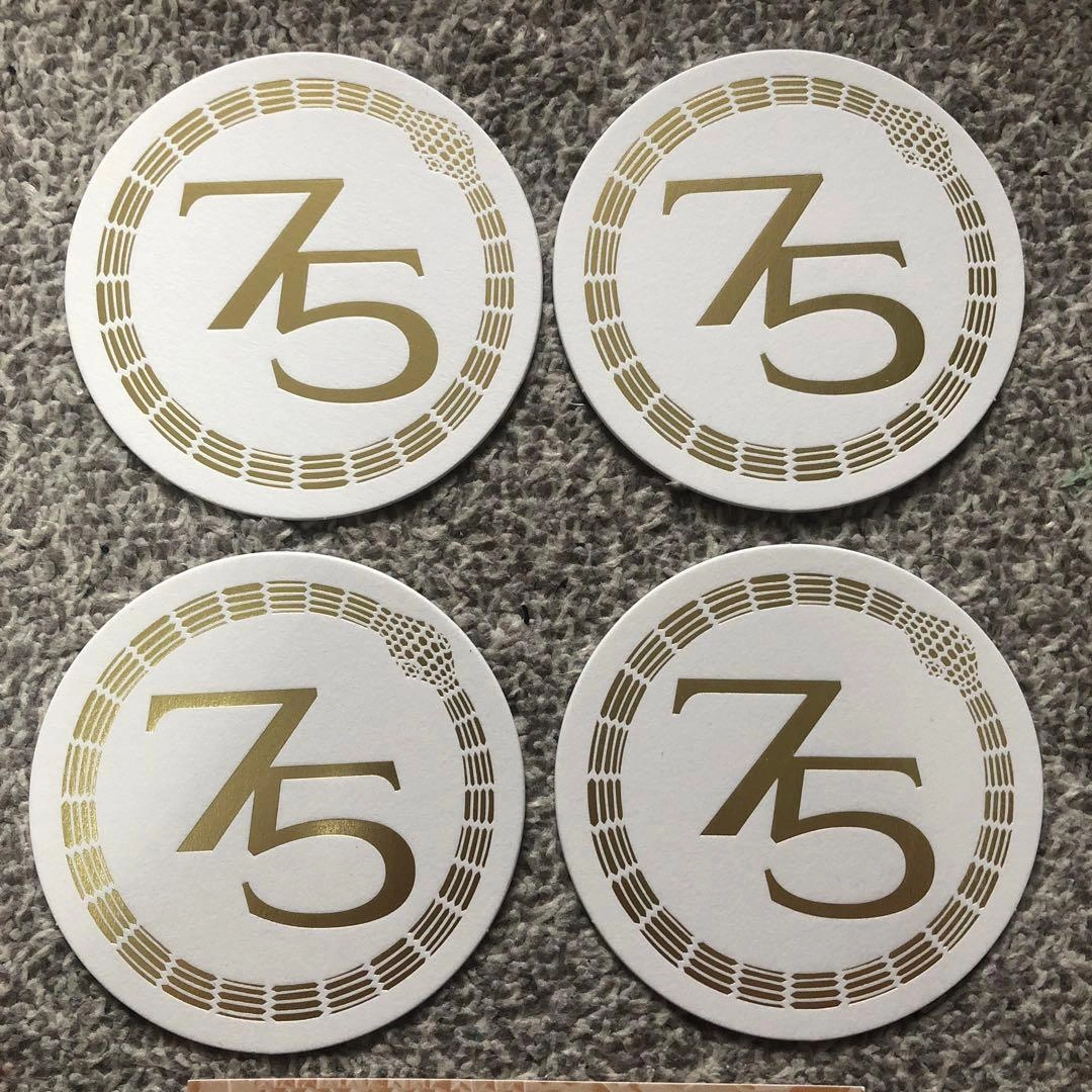 ブルガリ 75周年 コースターの写真2枚目