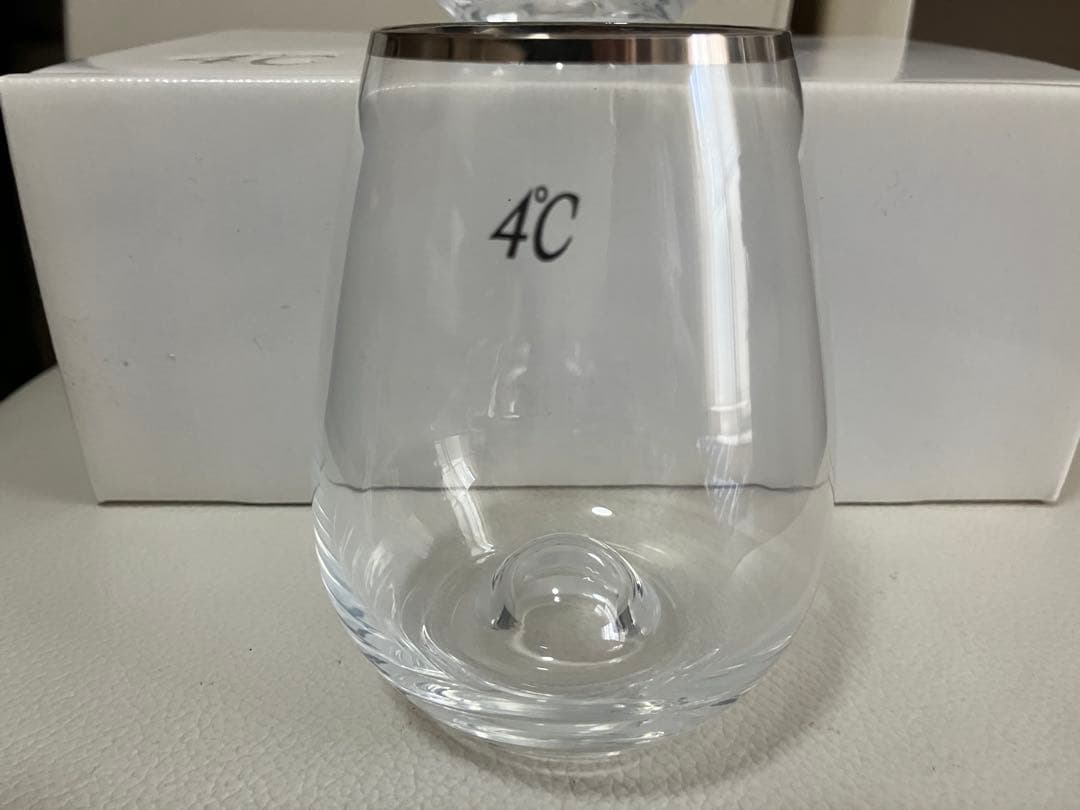 4℃ ペアグラス 2個セットの写真5枚目