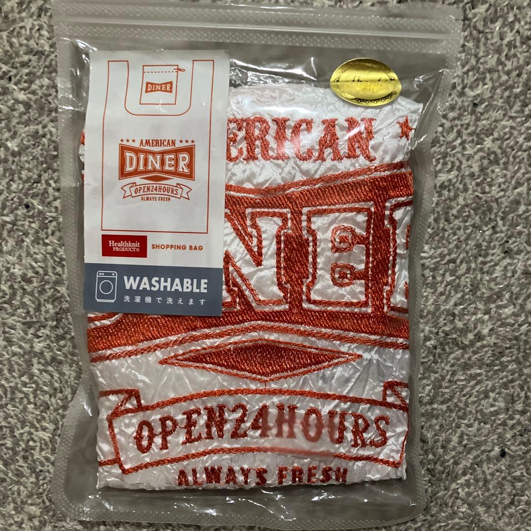 Healthknit AMERICAN DINER エコバッグ