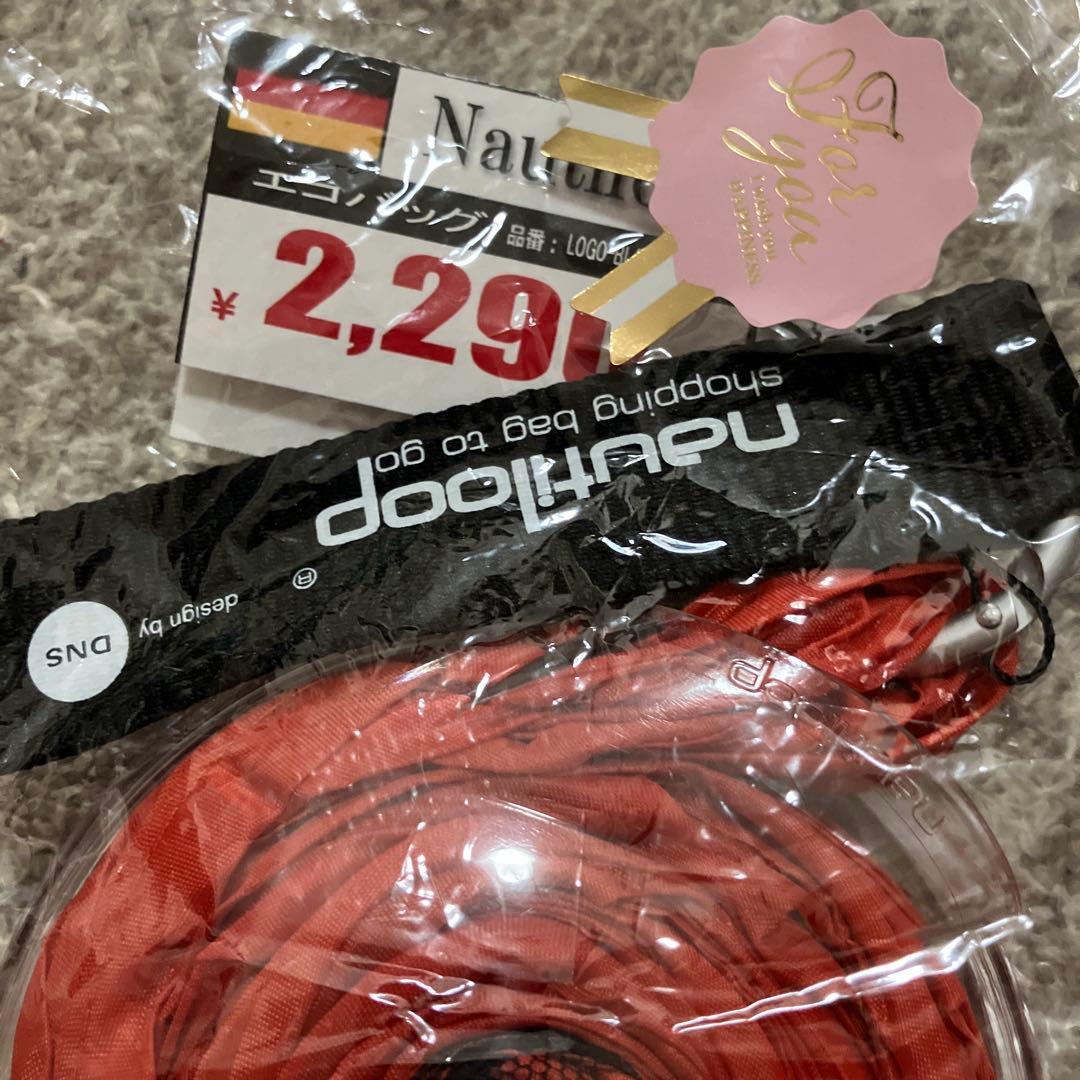 Nautiloop エコバッグ オレンジ 新品の写真3枚目
