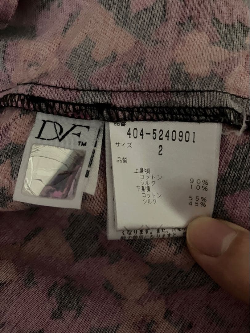 DIANE VON FURSTENBERG 花柄 ラップワンピースの写真4枚目