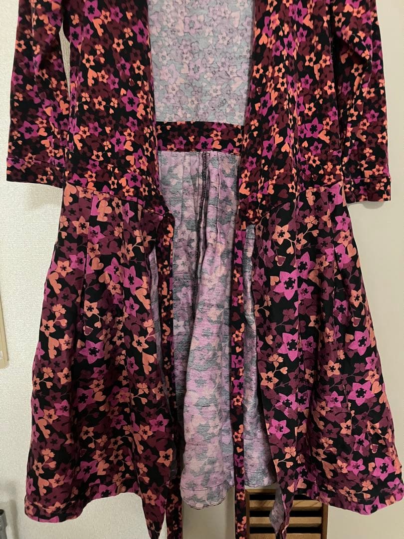 DIANE VON FURSTENBERG 花柄 ラップワンピースの写真7枚目