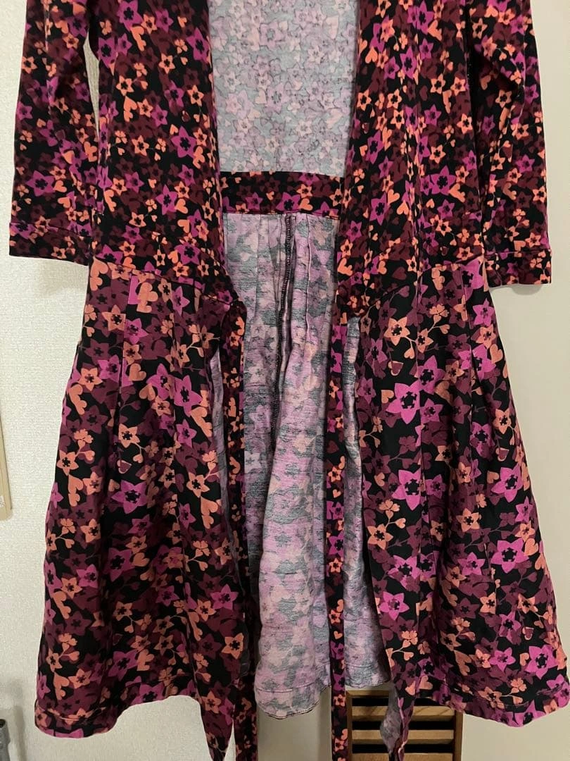 DIANE VON FURSTENBERG 花柄 ラップワンピースの写真7枚目
