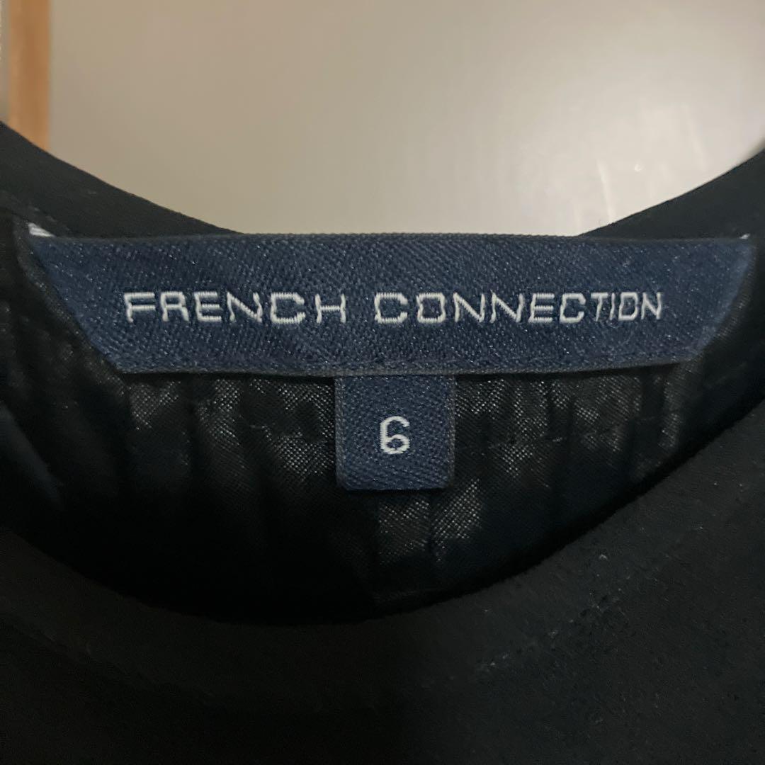 FRENCH CONNECTION ティアードワンピース ブラックの写真2枚目