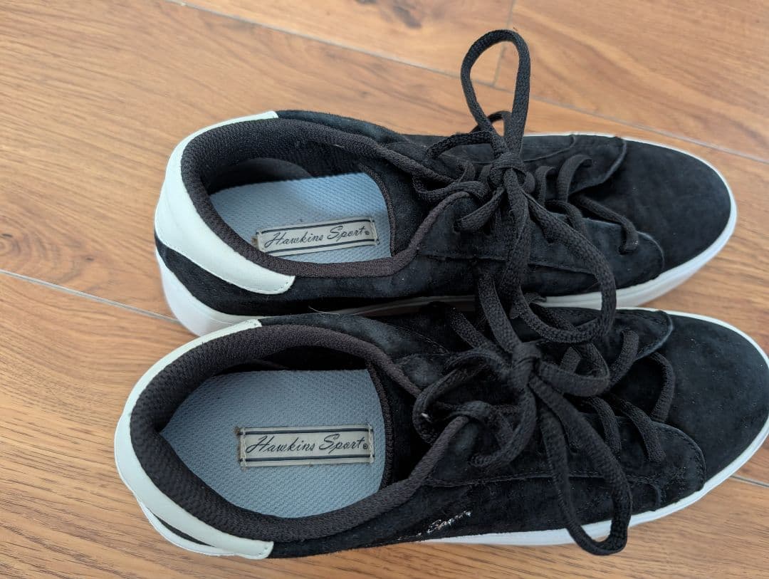 ホーキンス Sports ブラック スニーカー24cmの写真2枚目
