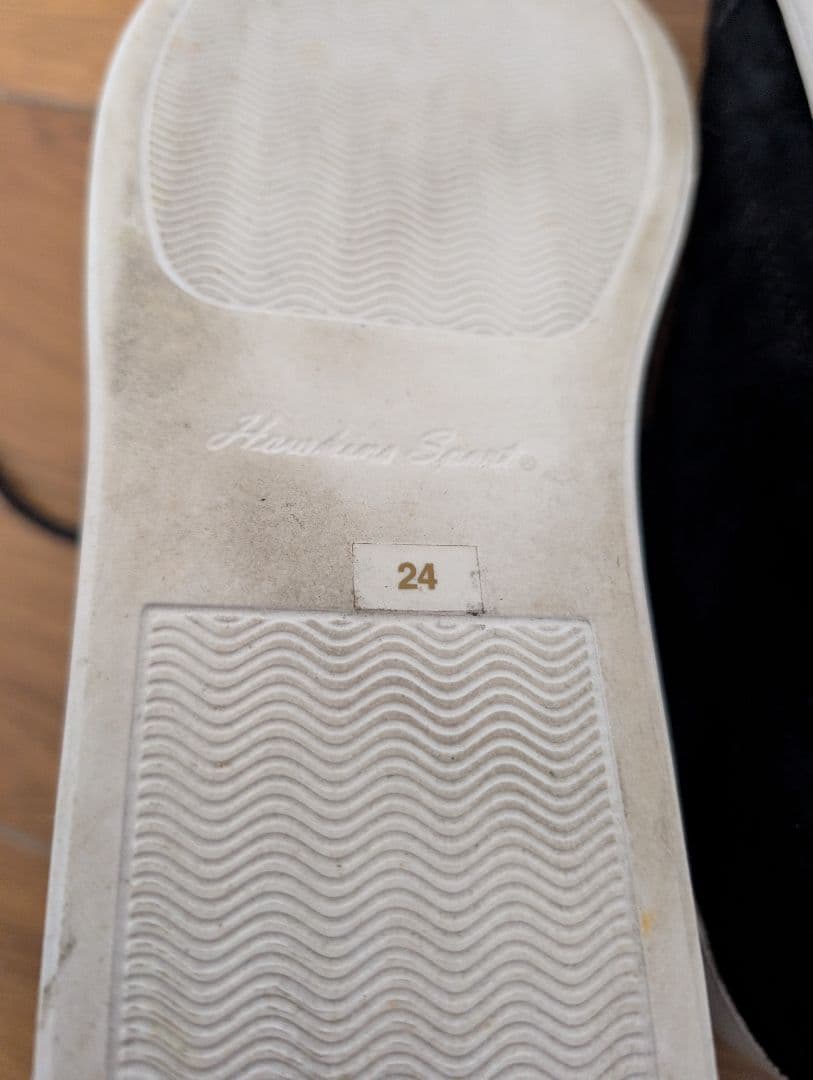 ホーキンス Sports ブラック スニーカー24cmの写真5枚目