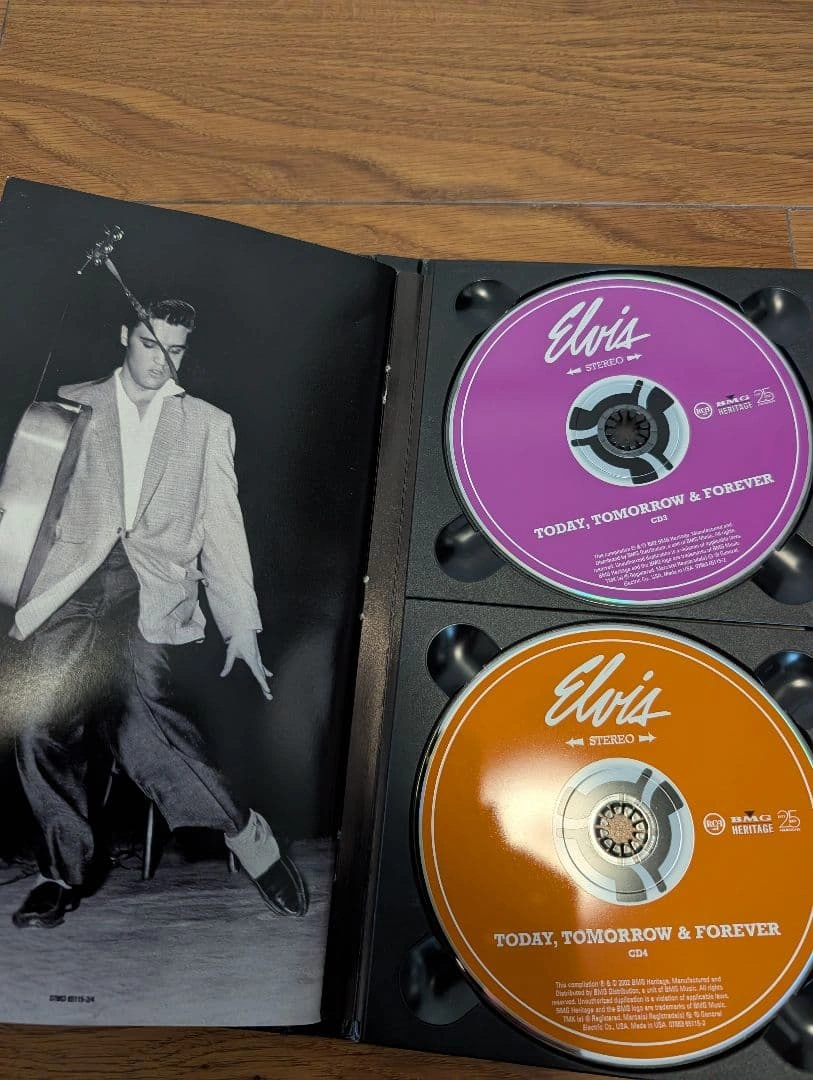Elvis Presley Today, Tomorrow CD4枚組の写真5枚目