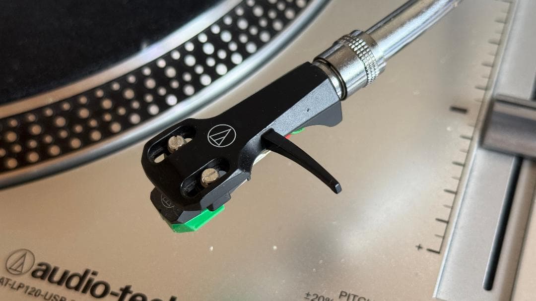 audio-technica AT-LP120-USB ターンテーブル 針付きの写真2枚目