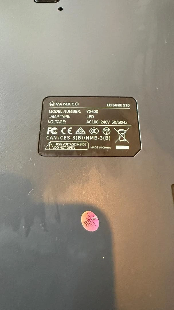 VANKYO Leisure 510 プロジェクター Bluetooth付きの写真7枚目