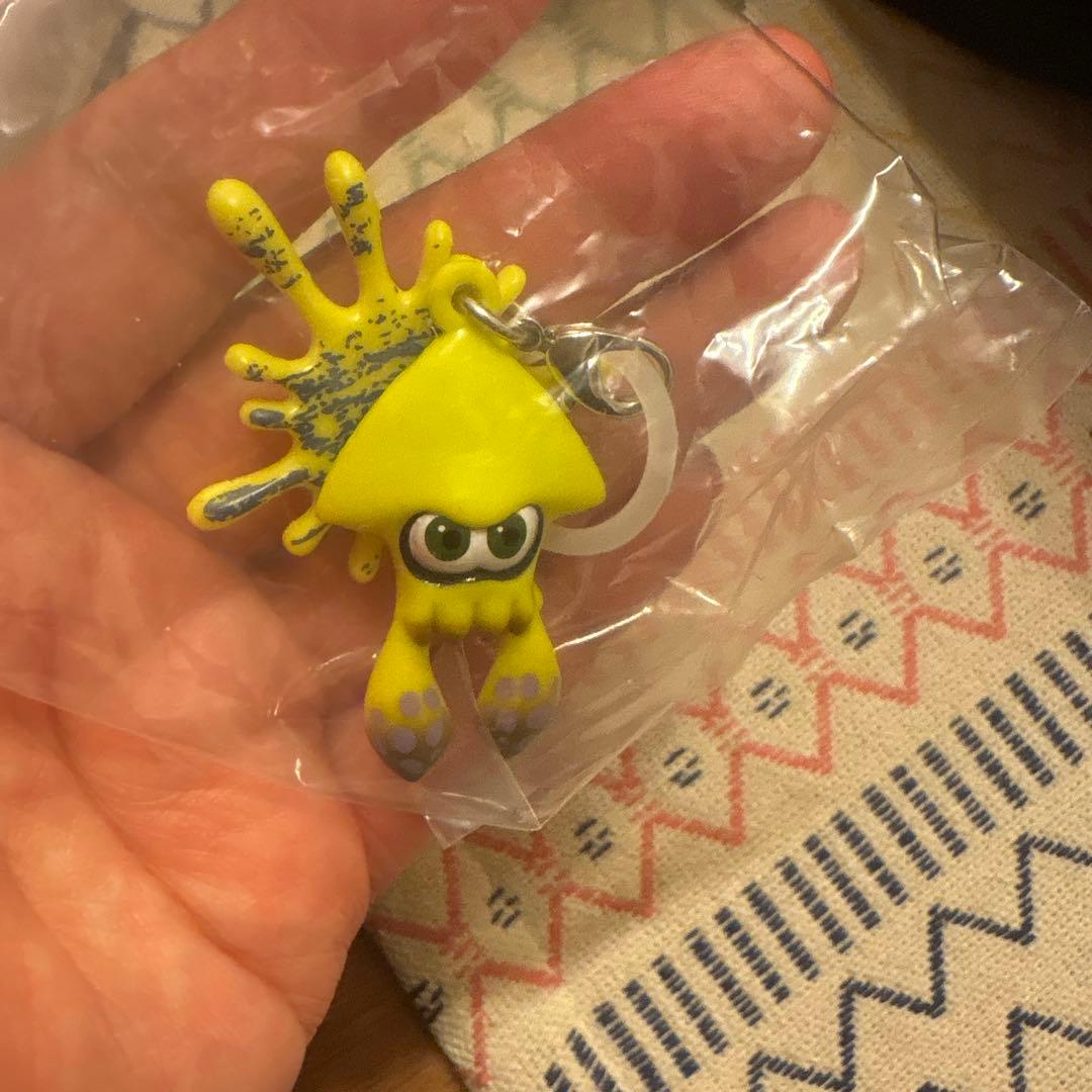 スプラトゥーン イカ キーホルダー ガチャ