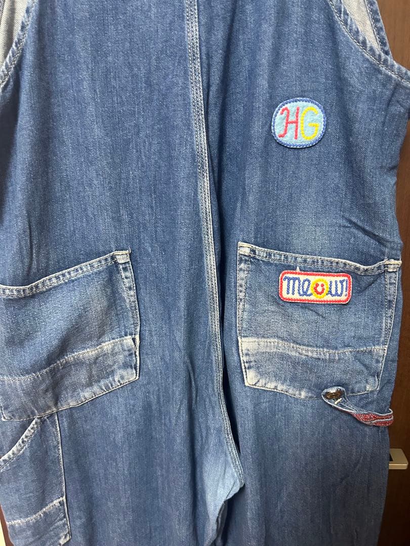 vintage ヒステリックグラマー 90's オーバーオールの写真7枚目