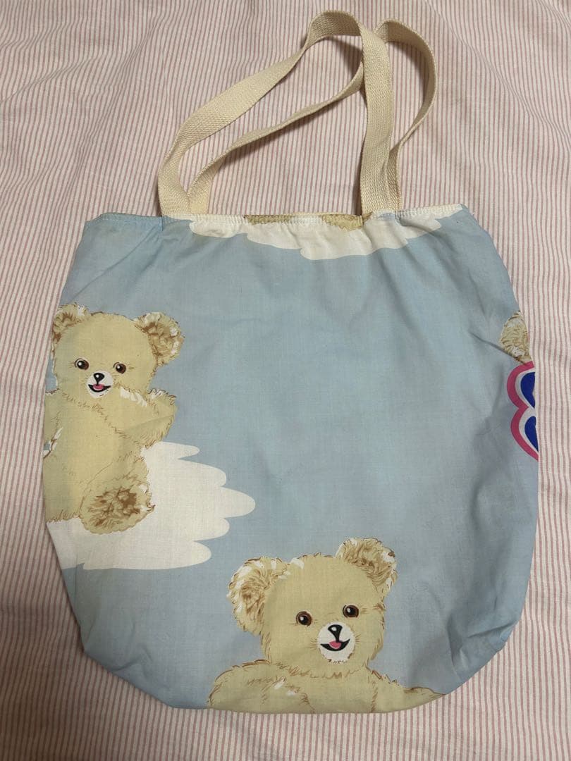 vintage ファーファ snuggle トートバッグ