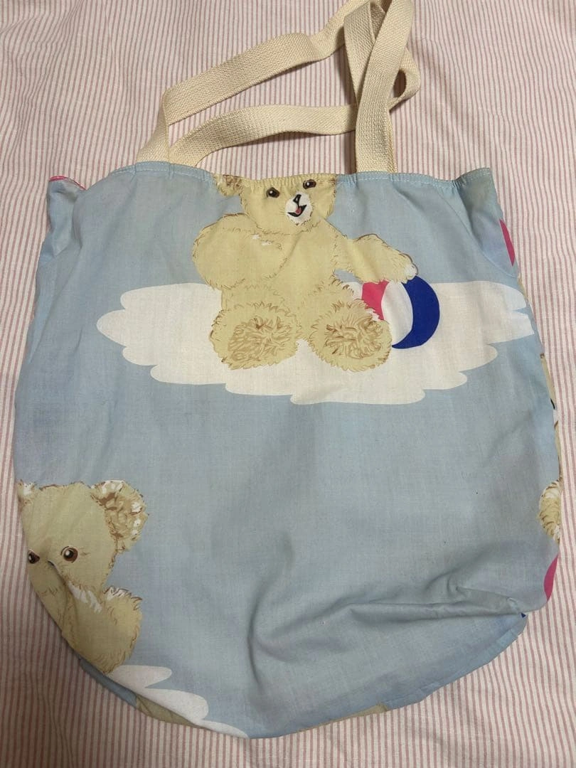vintage ファーファ snuggle トートバッグの写真2枚目