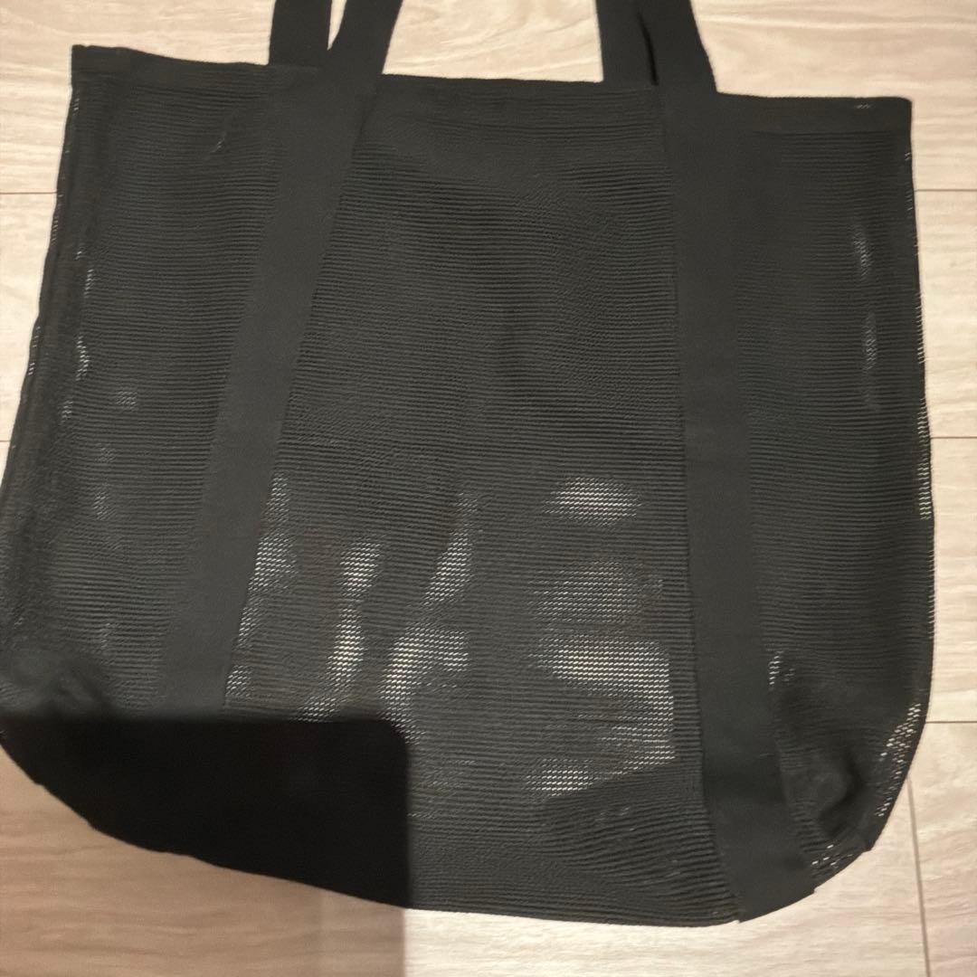 IKEA メッシュ トートバッグ ブラックの写真2枚目