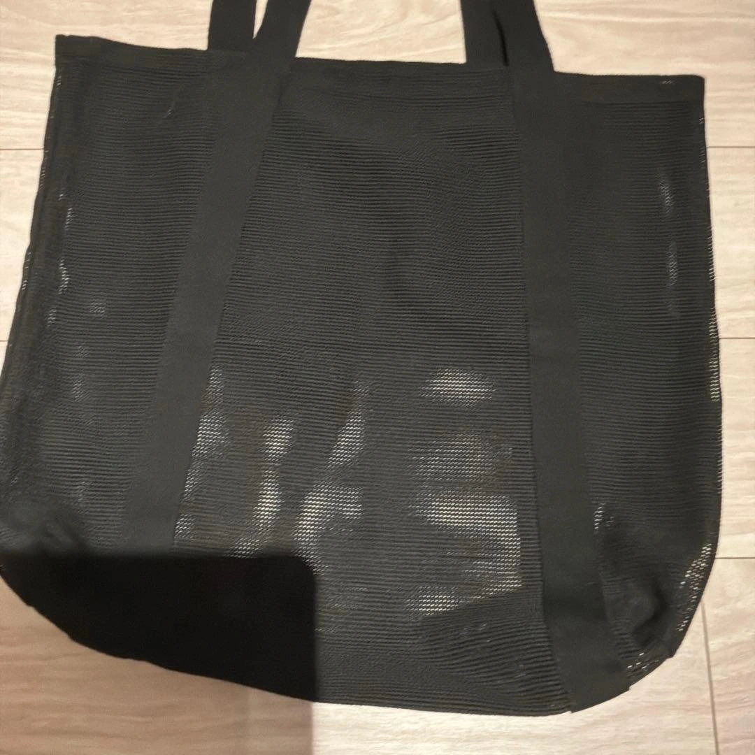 IKEA メッシュ トートバッグ ブラックの写真2枚目