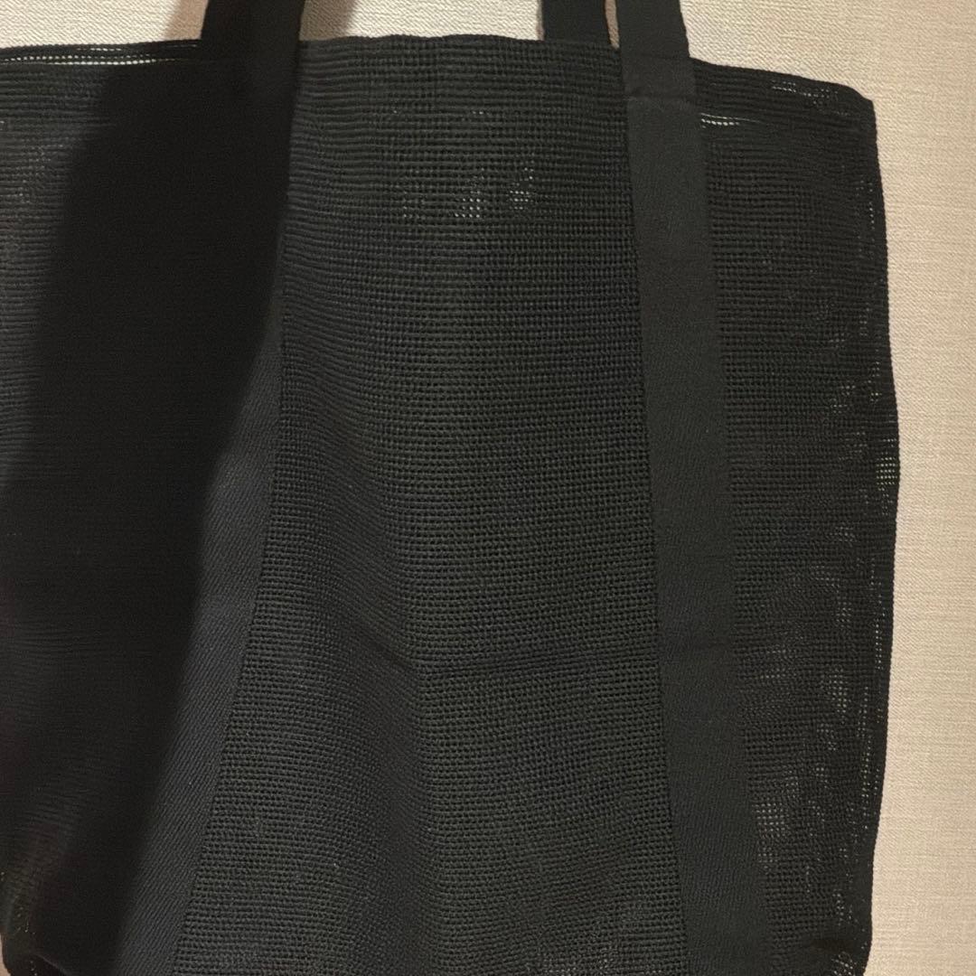 IKEA メッシュ トートバッグ ブラックの写真8枚目