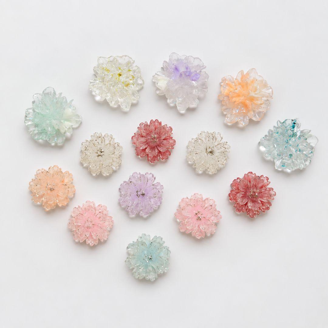 デコパーツ お花 ハンドメイド 素材