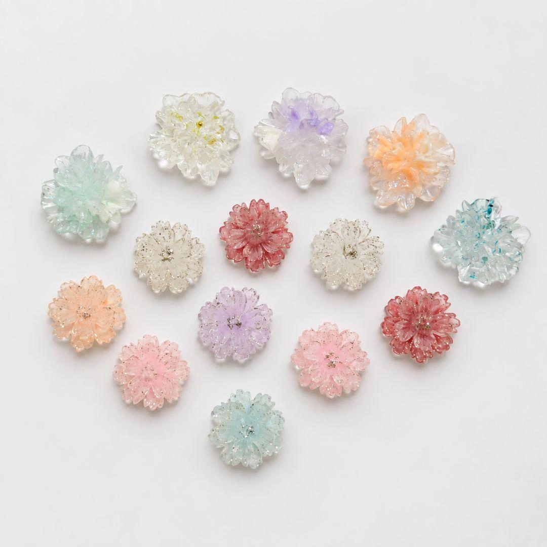 デコパーツ お花 ハンドメイド 素材