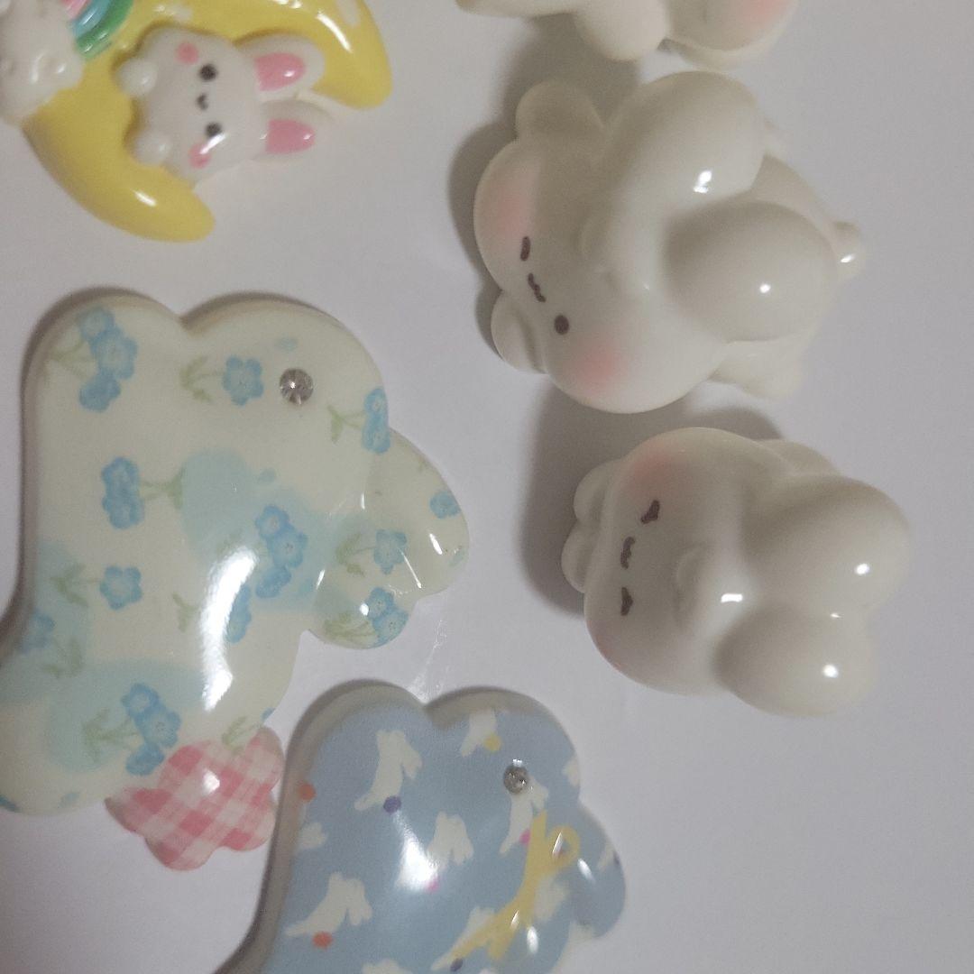デコパーツ まとめ売り うさぎ ハンドメイドの写真3枚目