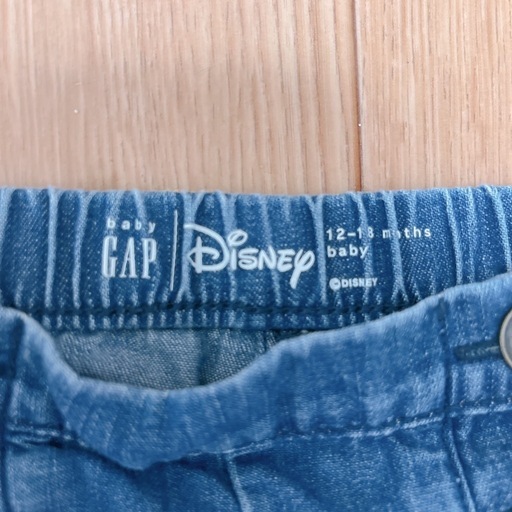 GAP ディズニー ミニー デニムパンツ 80 パンツ ズボン ワイドパンツの写真4枚目