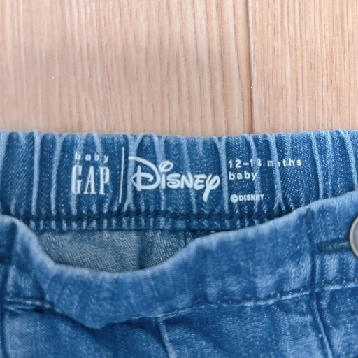 GAP ディズニー ミニー デニムパンツ 80 パンツ ズボン ワイドパンツの写真4枚目