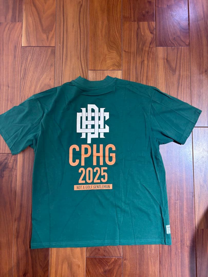 Cph/Golf 半袖Tシャツ グリーン Lの写真2枚目