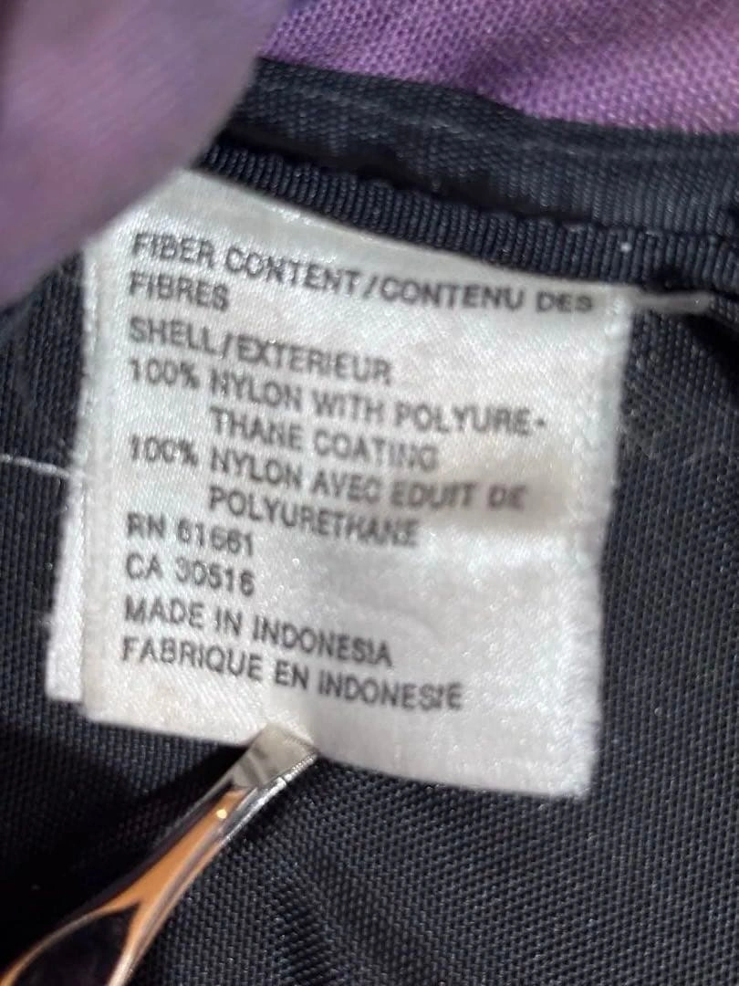THE NORTH FACE バックパック パープル ブラックの写真4枚目