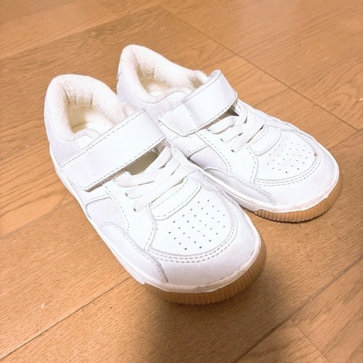 ZARA ベビースニーカー 白 16cm 17cm 26サイズ