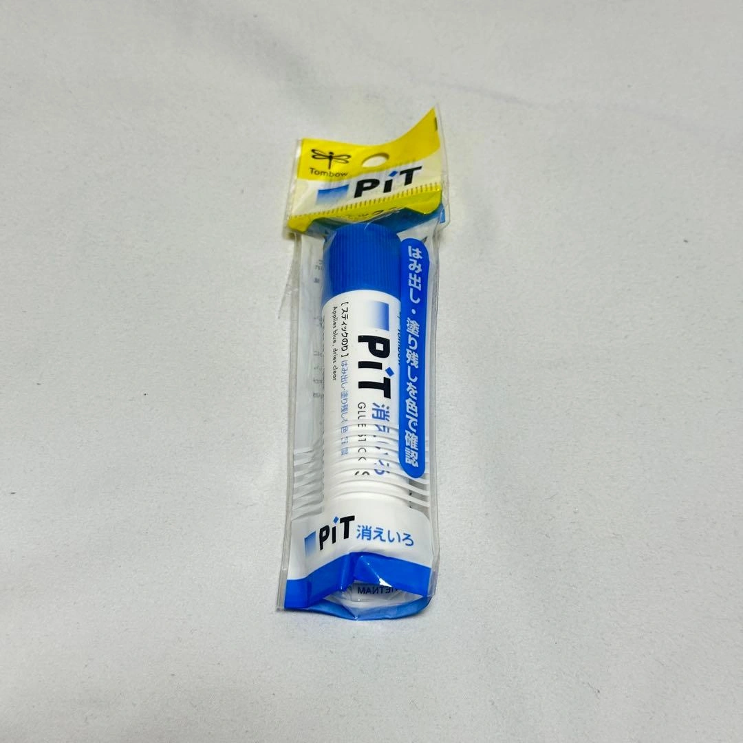 PIT 消えるスティックのり 青