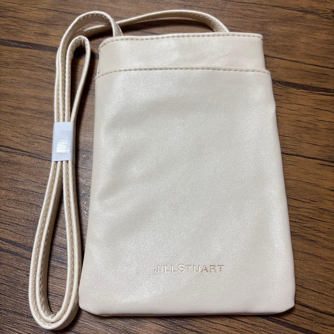 JILLSTUART レザー調マルチポシェット 新品 ゼクシィ付録 白 ホワイトの写真2枚目