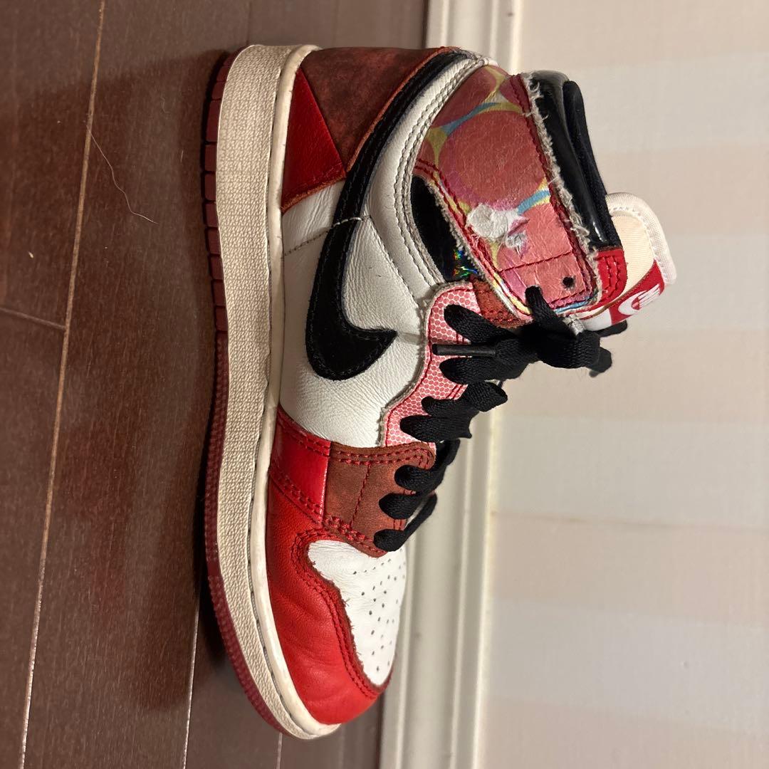 Nike Air Jordan 1スパイダーマンコラボ22、5センチの写真5枚目