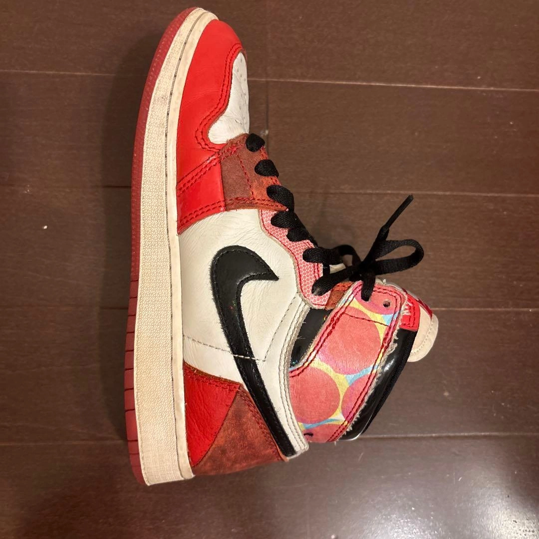 Nike Air Jordan 1スパイダーマンコラボ22、5センチの写真7枚目