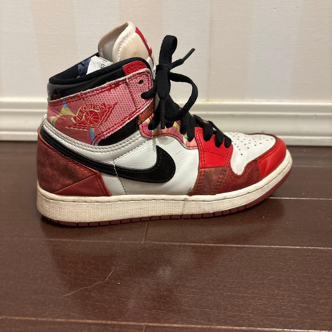 Nike Air Jordan 1スパイダーマンコラボ22、5センチの写真9枚目