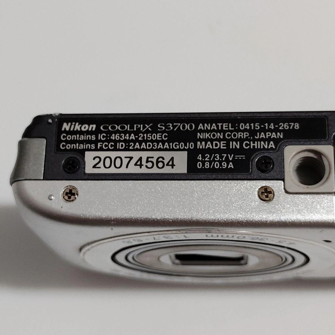 【ジャンク】Nikon COOLPIX S3700の写真10枚目